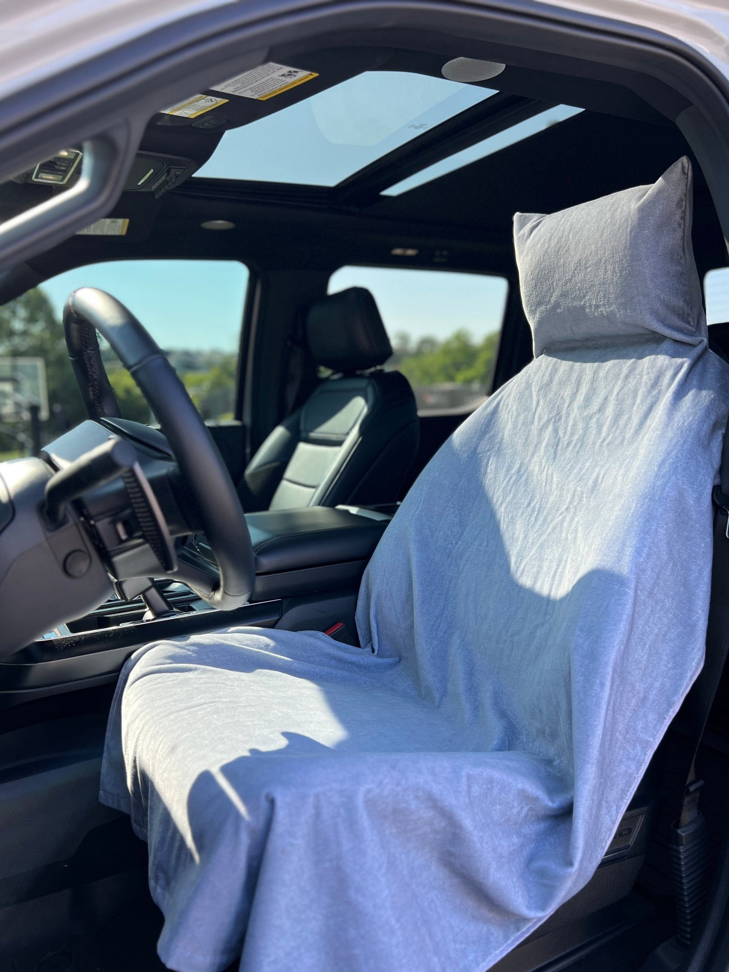 SweatWRX Swamp Tamer Towel Car Seat Cover Protector