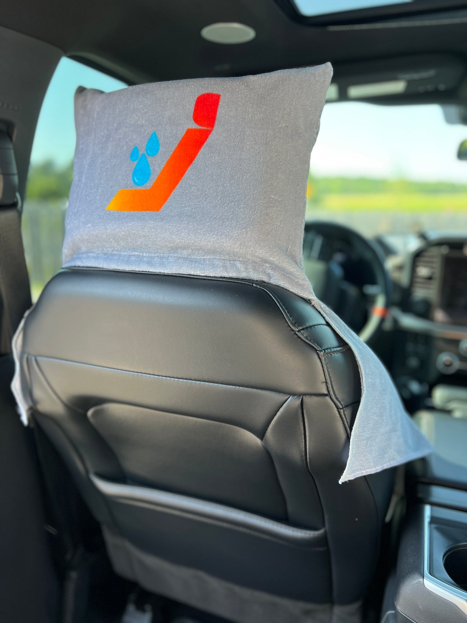 SweatWRX Swamp Tamer Cotton Towel Car Seat Cover Protector