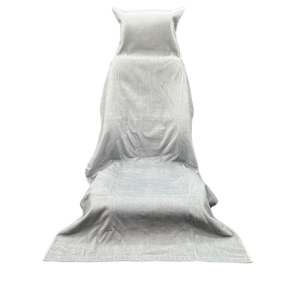 SweatWRX Swamp Tamer Towel Car Seat Cover Protector Gray