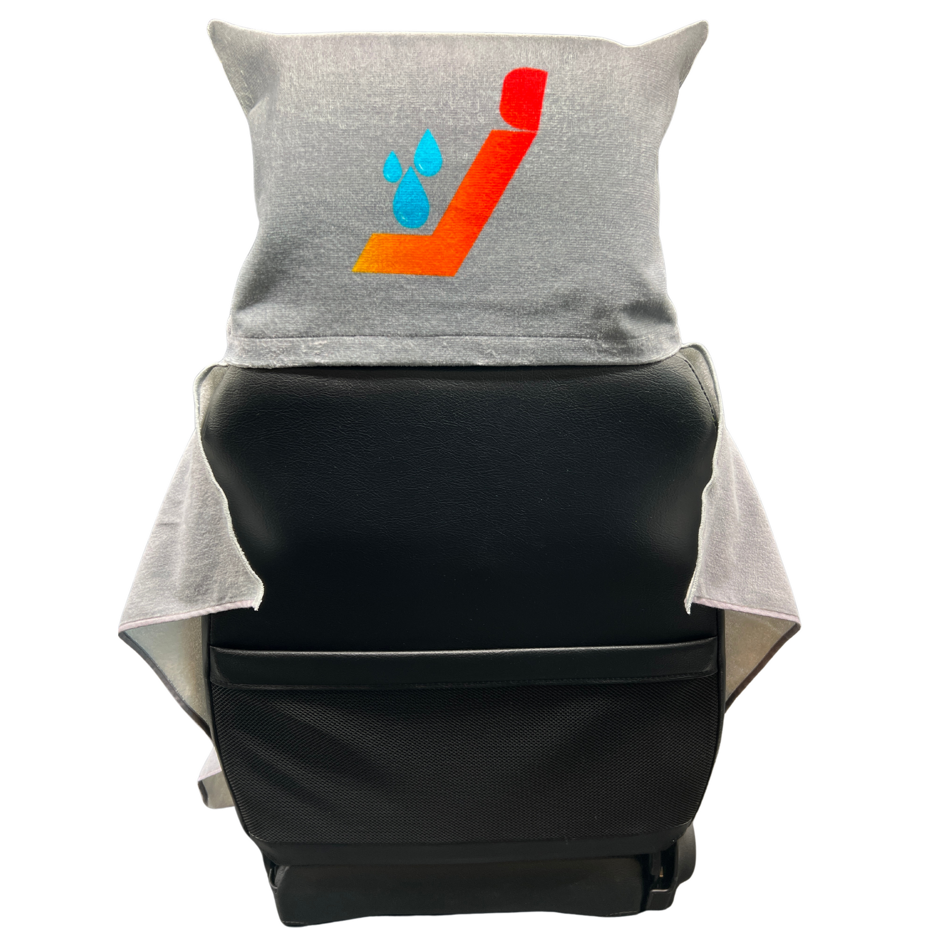 SweatWRX Swamp Tamer Universal Towel Car Seat Cover Protector Gray