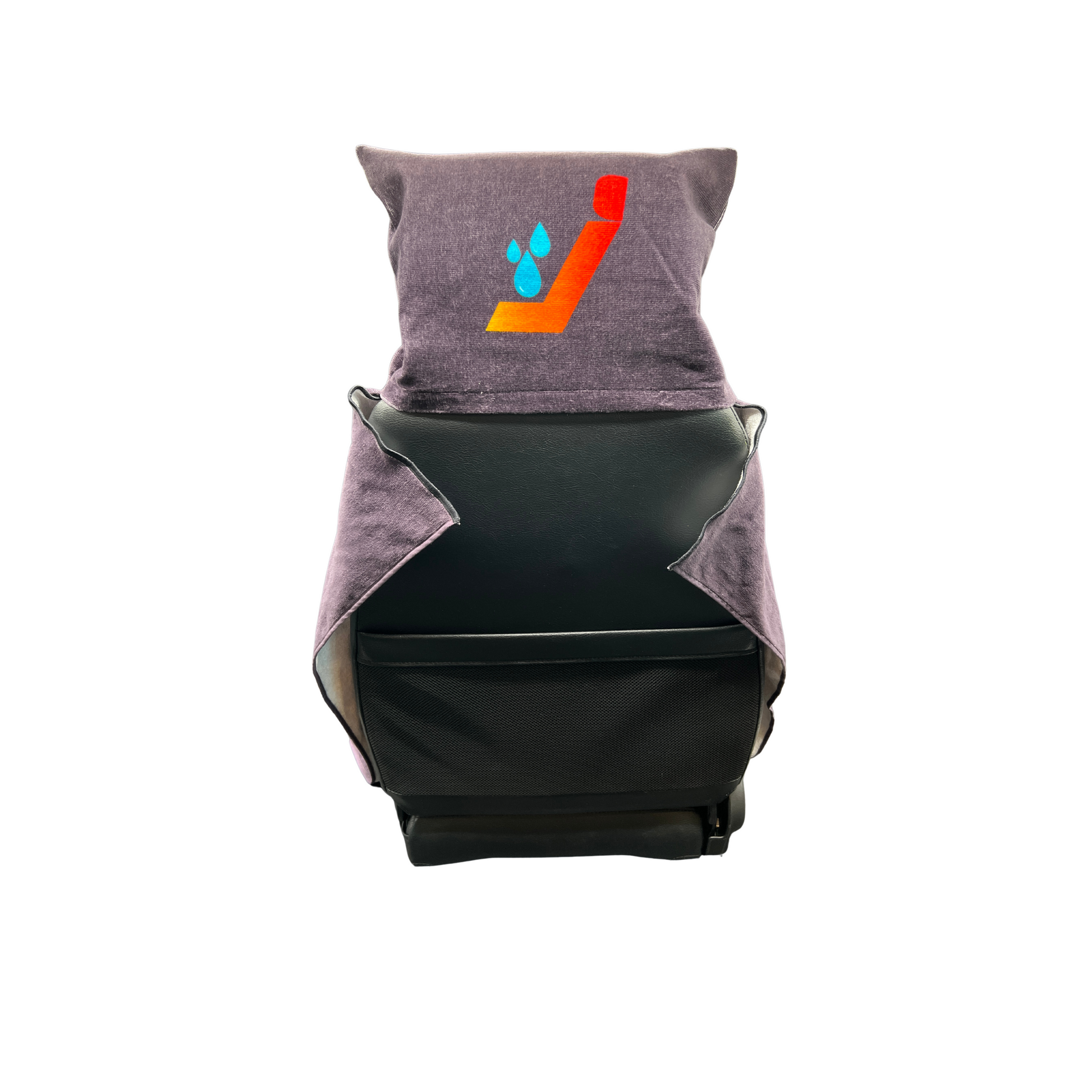 SweatWRX Swamp Tamer Universal Towel Car Seat Cover Protector Obsidian