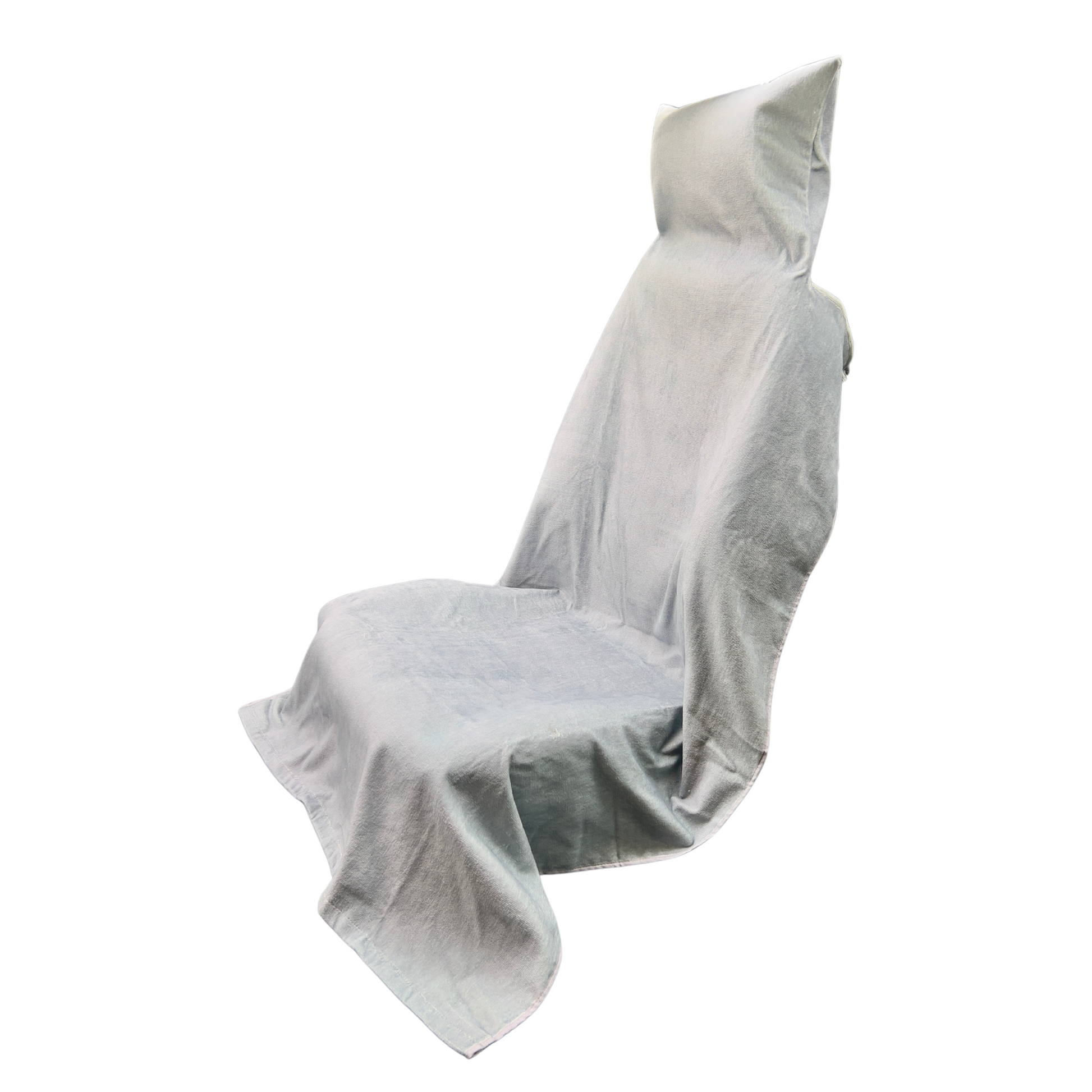 SweatWRX Swamp Tamer Cotton Towel Car Seat Cover Protector Gray