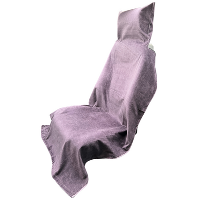 SweatWRX Swamp Tamer Cotton Towel Car Seat Cover Protector Obsidian