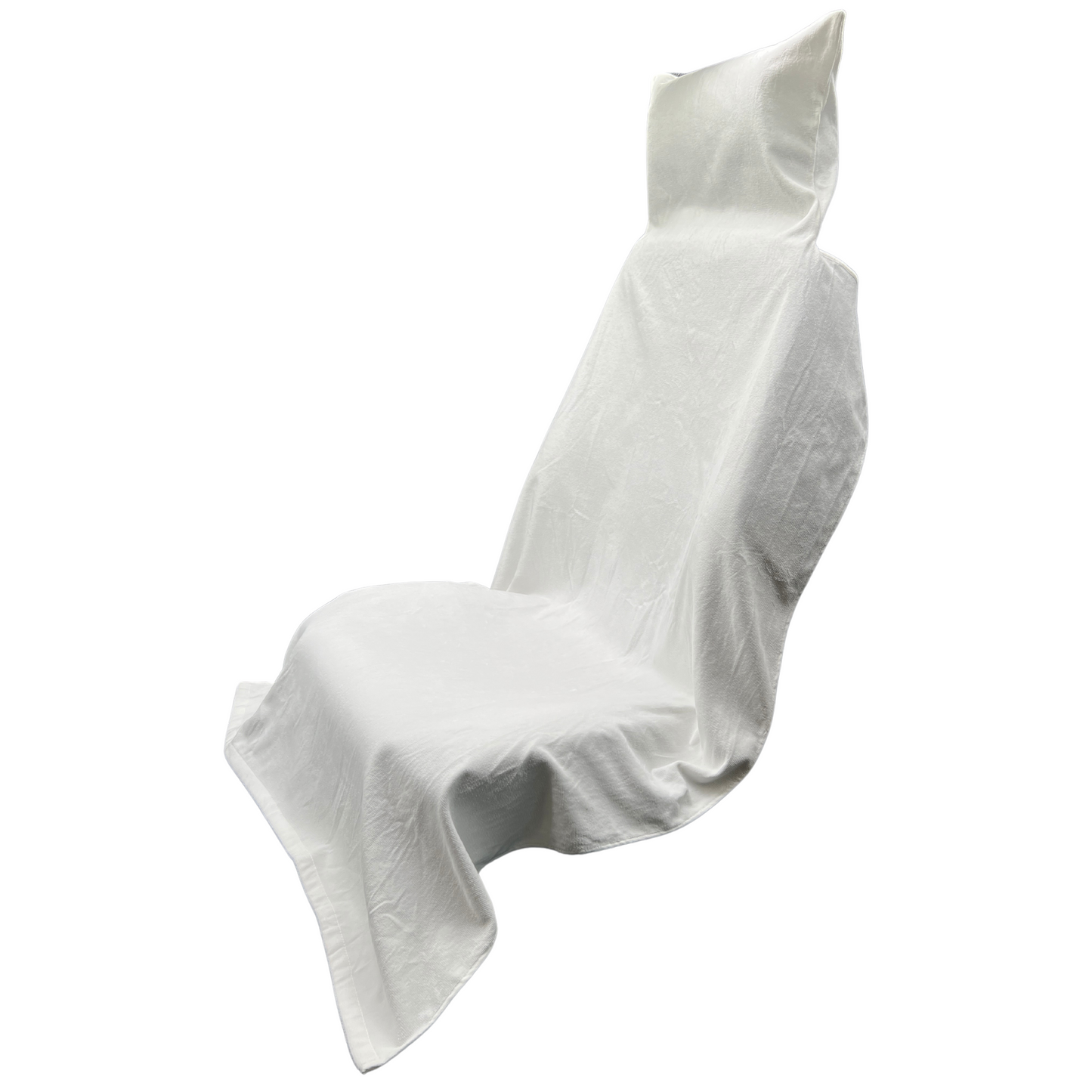 SweatWRX Swamp Tamer Towel Car Seat Cover Protector White